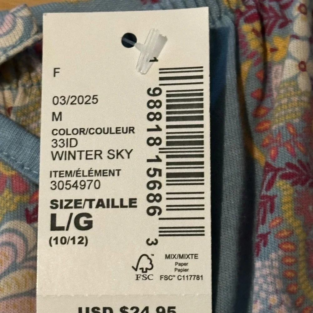 The Children's Place Teal and Purple Butterfly Dress - Picture 4 of 4